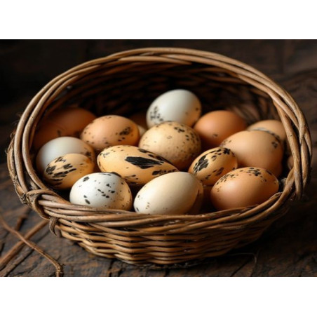 TĂIEȚEI DE CASĂ CU OUĂ DE PREPELIȚĂ - Produs Montan